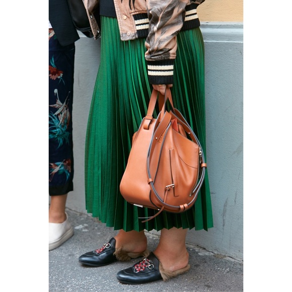 Like New Loewe Medium Hammock Leather Bag in Color Tan - Picture 14 of 14